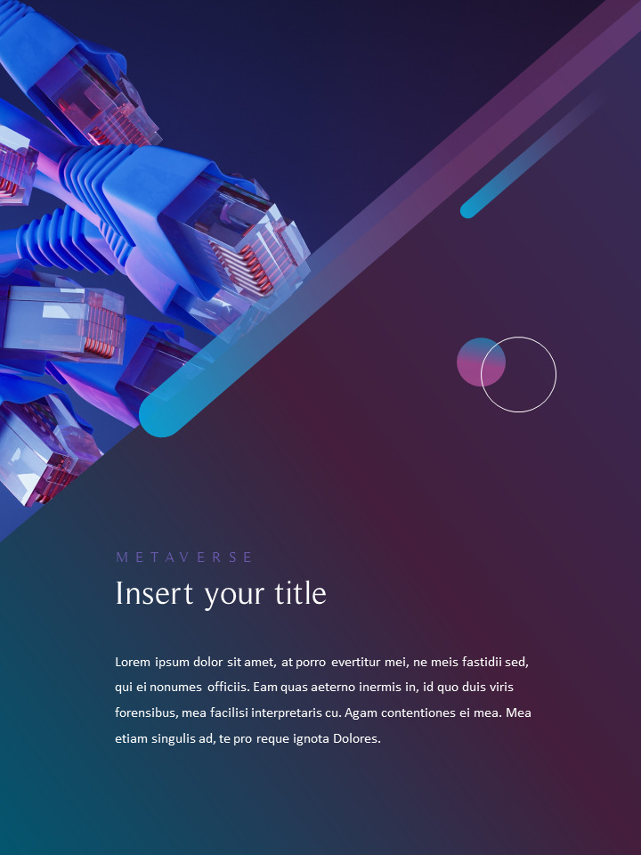 the best metaverse website templates Metaverse easy presentation template