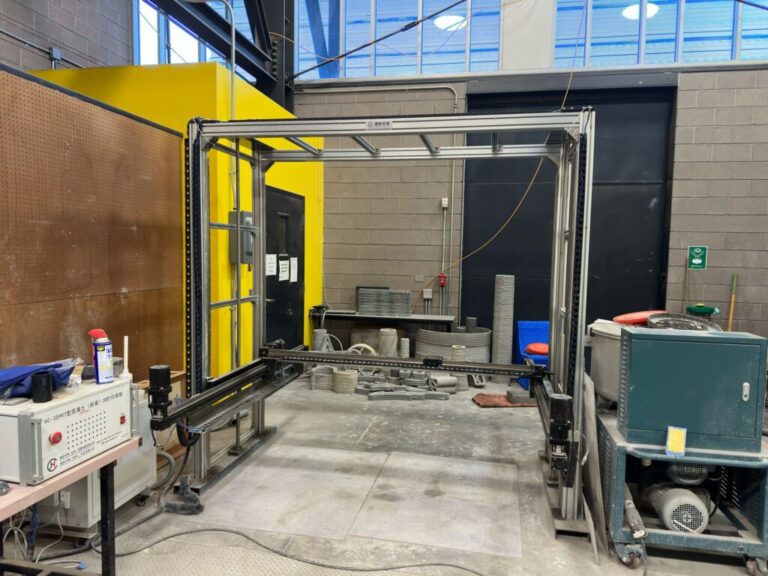 3d printing concrete machine 3d printing printer robodk printed kritiserer printet beton byggeri dansk buildings