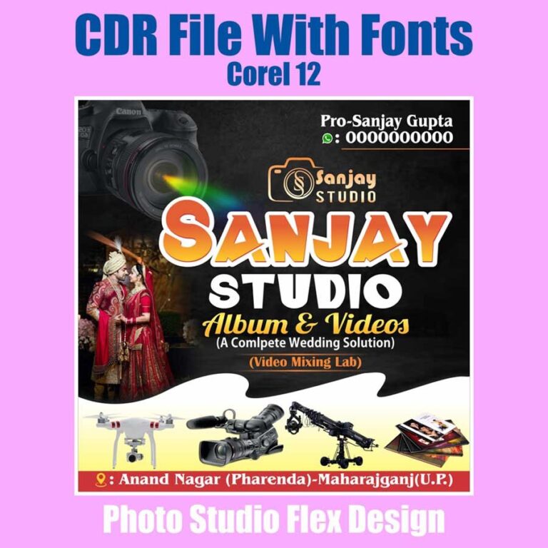 photography and videography standi flex Photography flex banner cdr file archives
