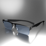 glasses 3d model free stp file Glasses 3d model 