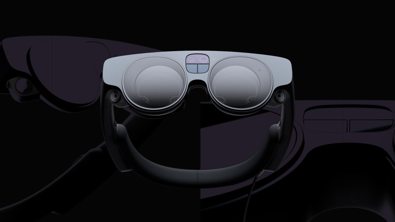 The new Magic Leap 2 AR headset is light and crisp