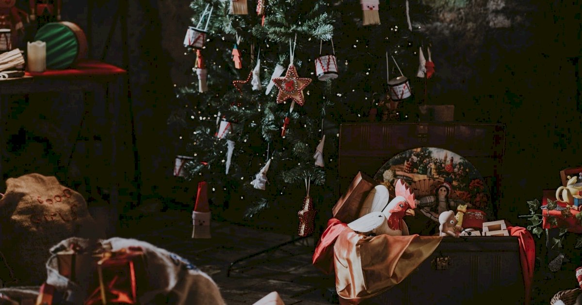 Festive Christmas decorations showcasing various cultural traditions.