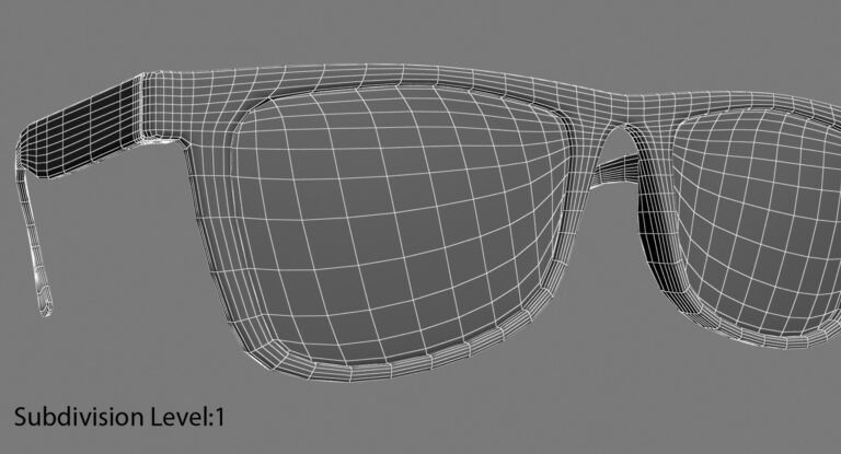 3d model asset glasses 3d model glasses