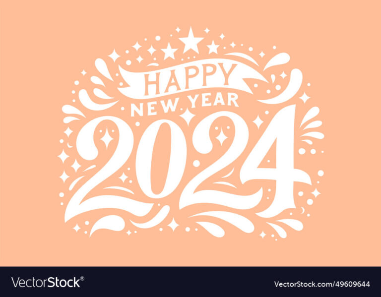 color of the new year 2024 2024 new year abstract shiny color stock vector (royalty free