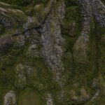 aerial drone lava field Aerial drone landscape of lava fields at fagradalsfjall volcano iceland