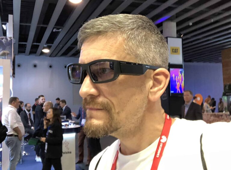 vuzix blade ar glasses Vuzix blade ar smart glasses is like a smartphone you wear over your eyes