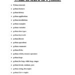learn python pdf download Python full