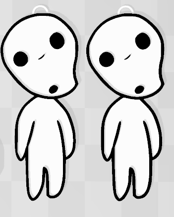 STL file KODAMAS EARRINGS (KODAMA EARRINGS)・3D printing template to
