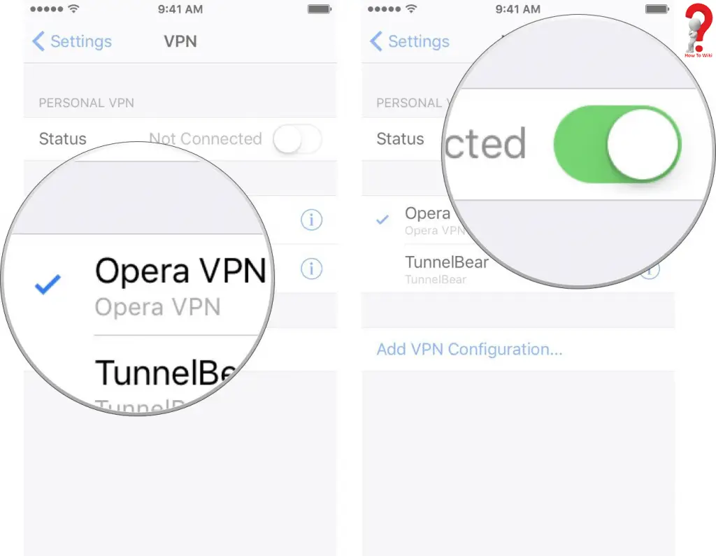 iphone vpn home screen Vpn iphone tap setup then