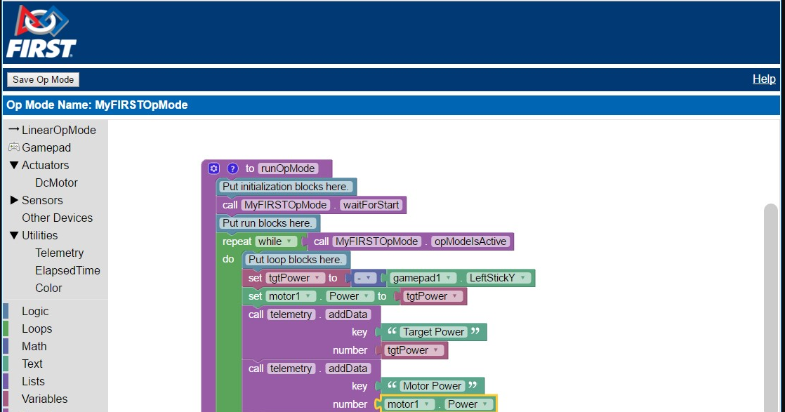 FIRST Tech Challenge: Choosing a Programming Tool