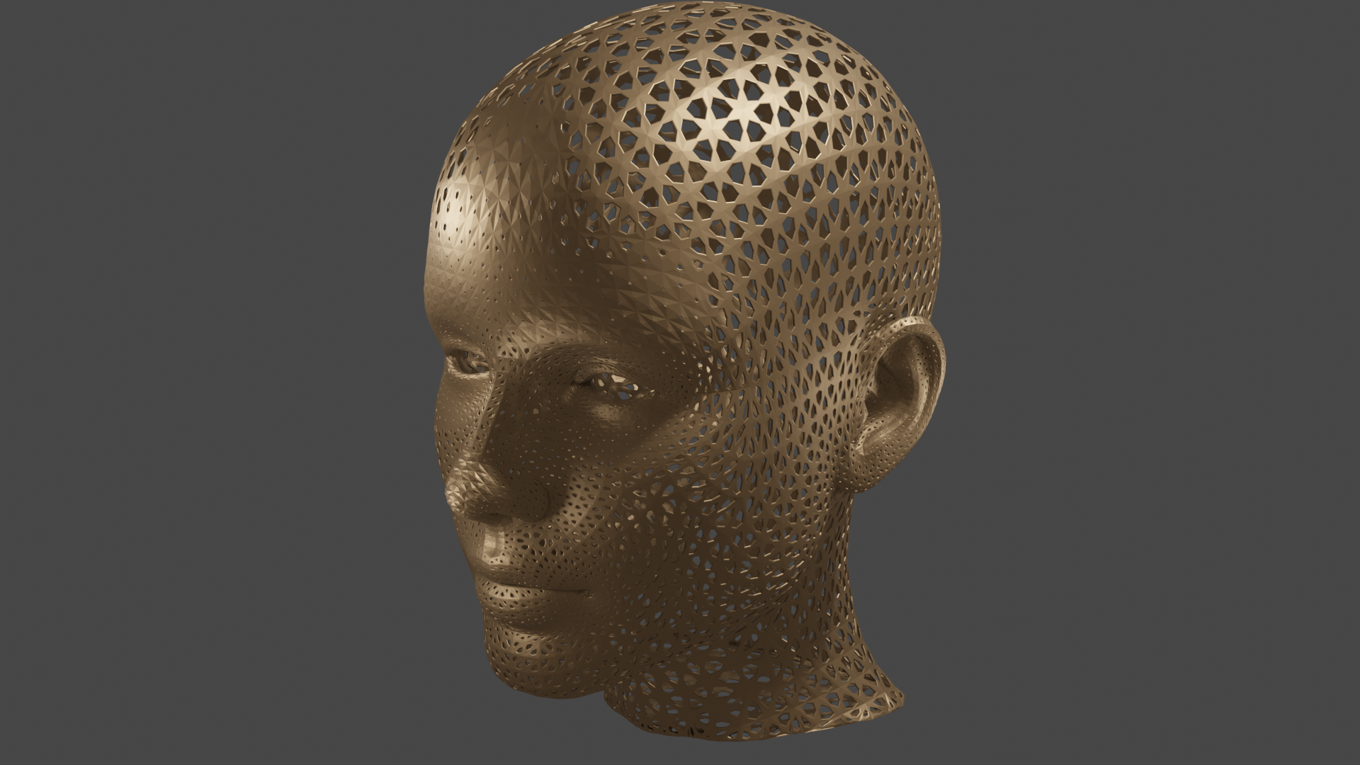 STL file Face grid・Design to download and 3D print・Cults