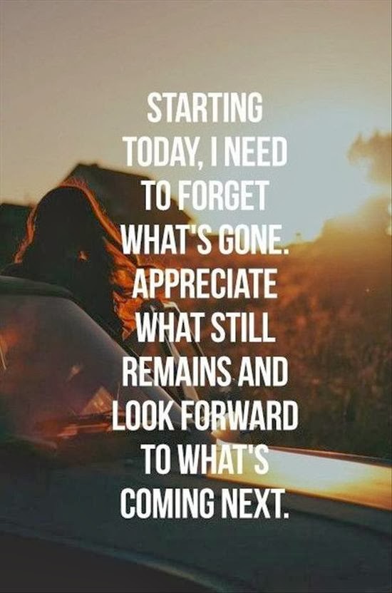 Quote about moving forward into the future together.