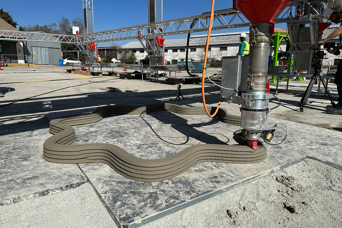 3D Concrete Printing | The IROKO™ 3D concrete printing machine
