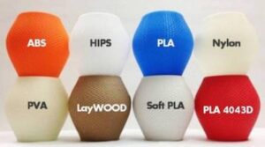 3d printing plastic material Plastic used in 3d printing
