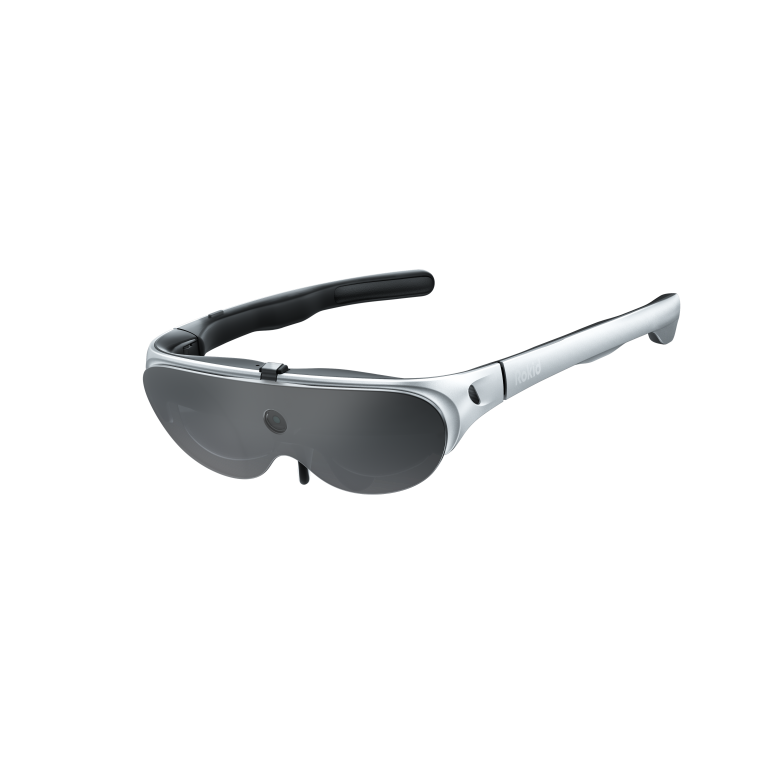 Close-up of Rokid Air Pro augmented reality glasses