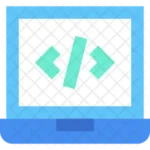 laptop coding icon 512×512 Laptop coding icon style 21804776 vector art at vecteezy