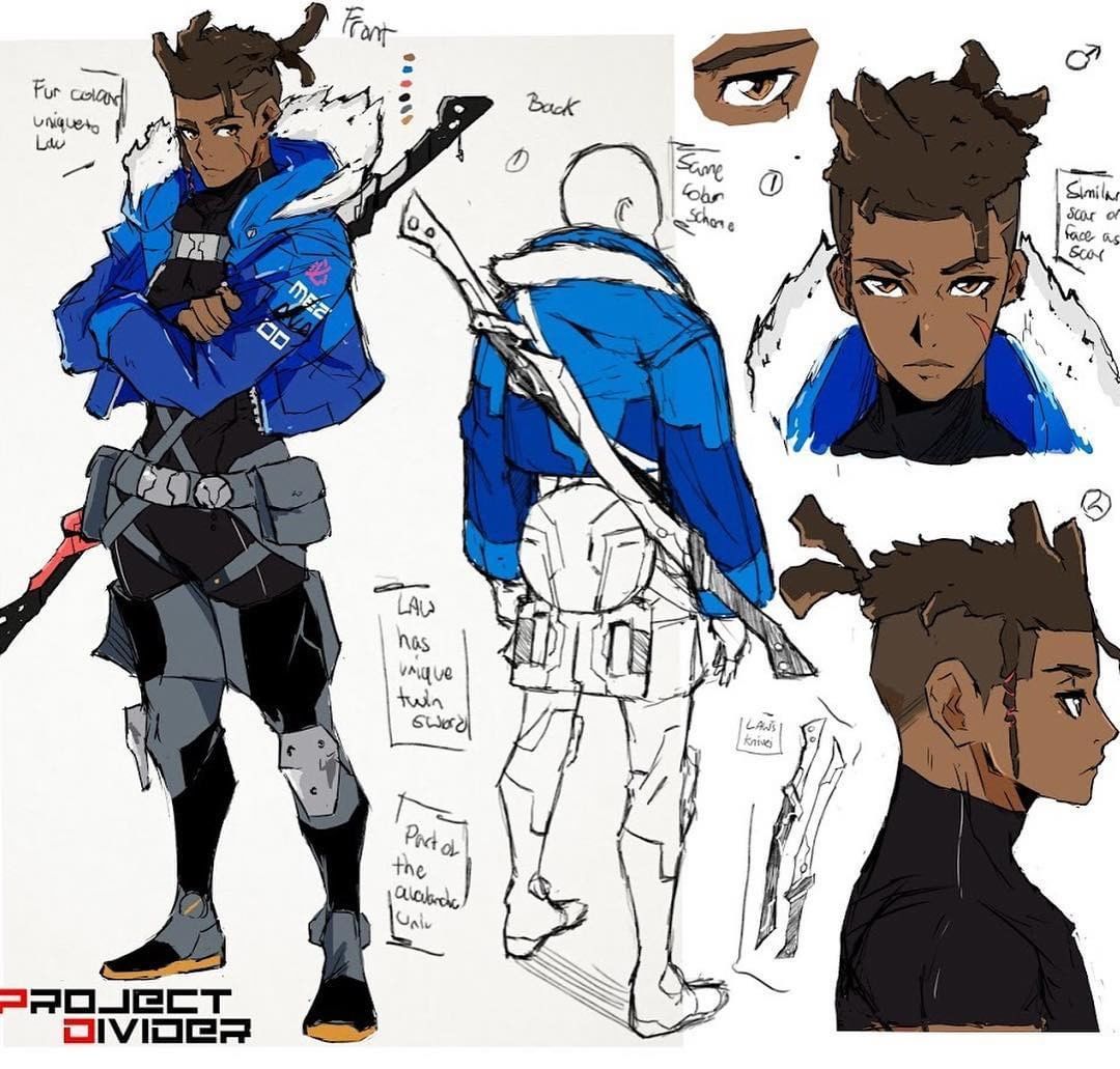 Anime Character Design Sheet | anime4u
