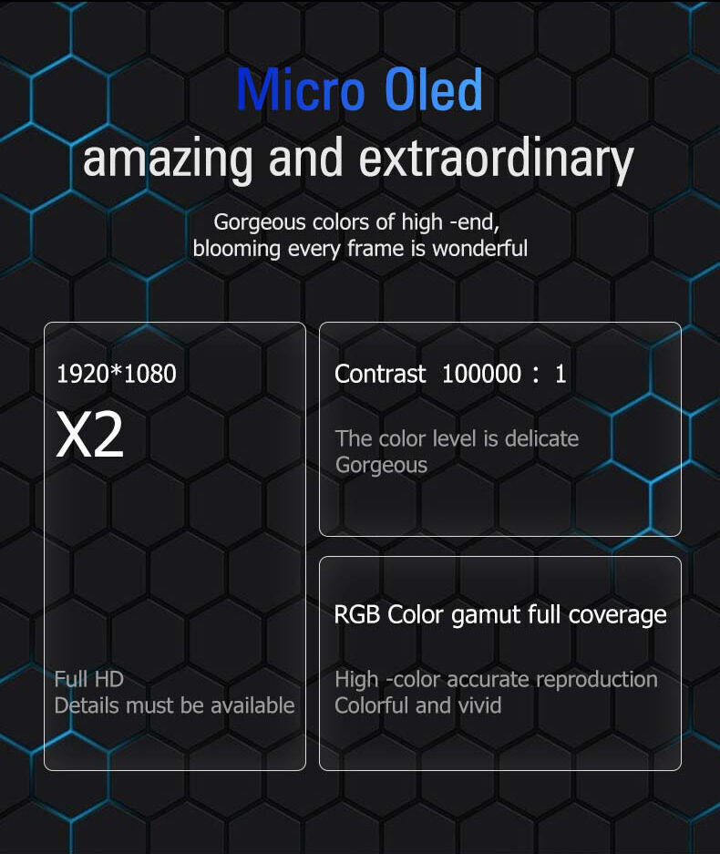 AR Glasses advertised as compatible with Android, iOS, PC, Tablets and game consoles