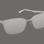 sigmund frued glasses 3d model Sigmund freud 3d model