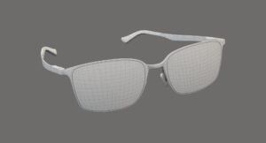 sigmund frued glasses 3d model Sigmund freud 3d model
