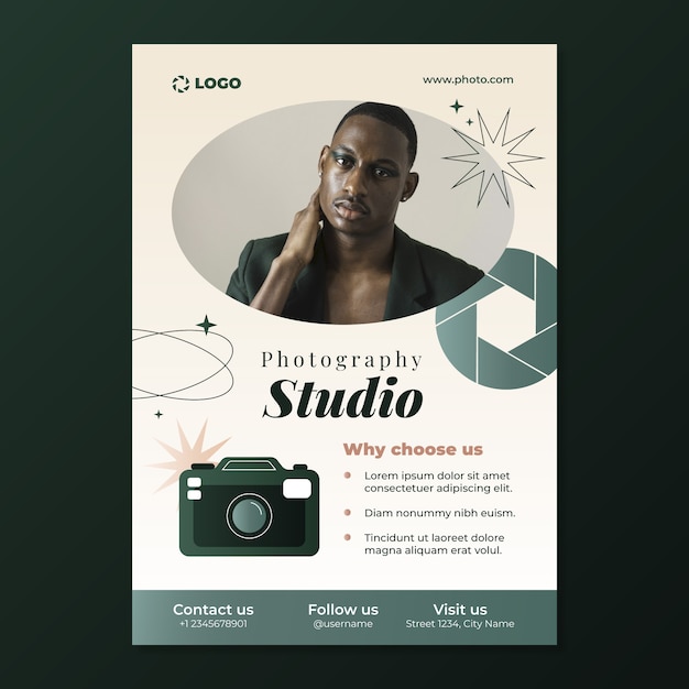 Freepik Photography Studio Poster
