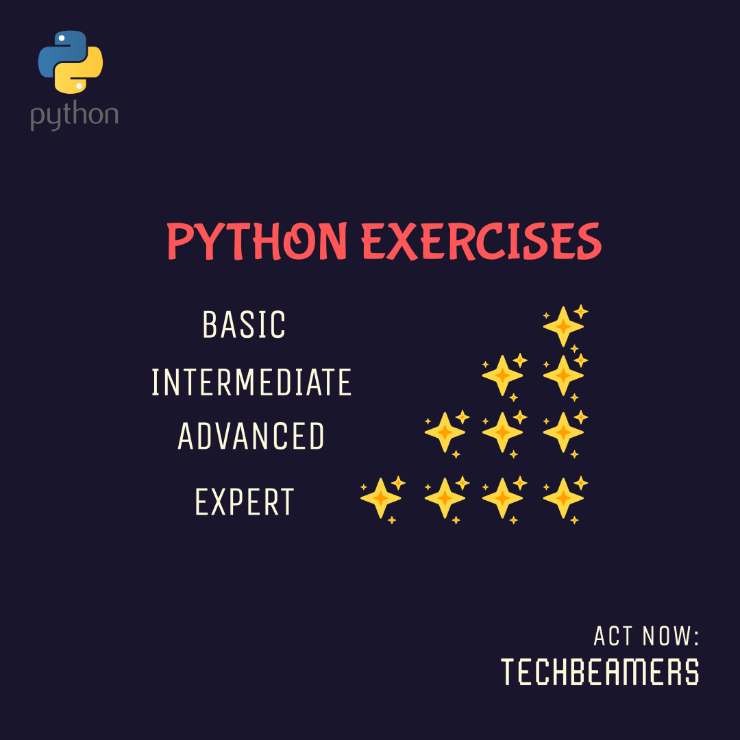 Python Exercises for Beginners