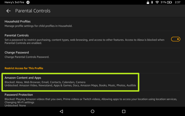 kindle fire parental controls How to set up kindle fire parental controls kindle fire parental controls How to set up kindle fire parental controls