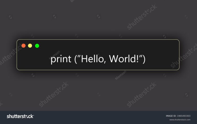 python programming hello world Python hello world program