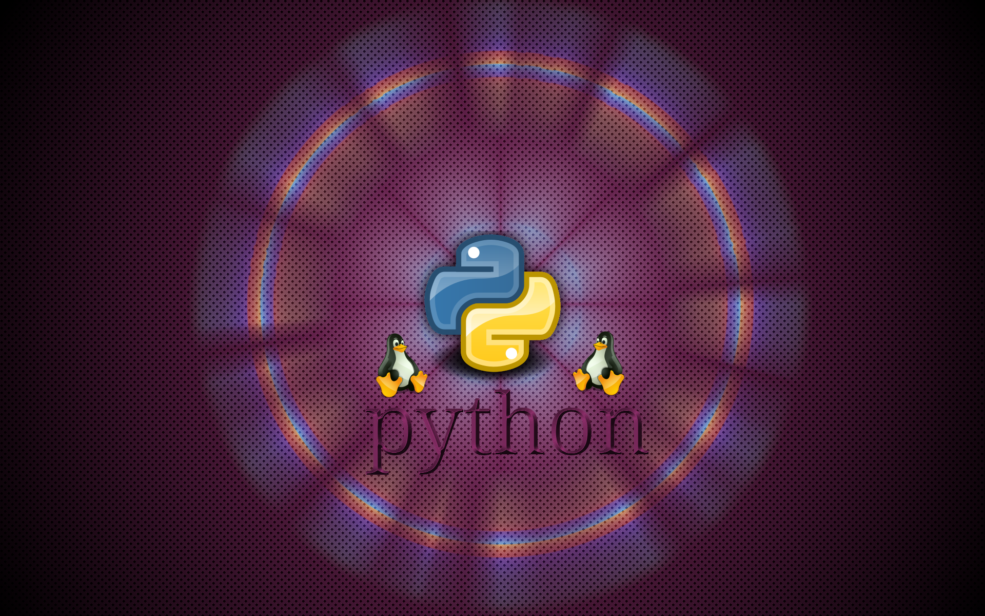 An energetic and vibrant Python programming wallpaper, bursting with code and creativity.