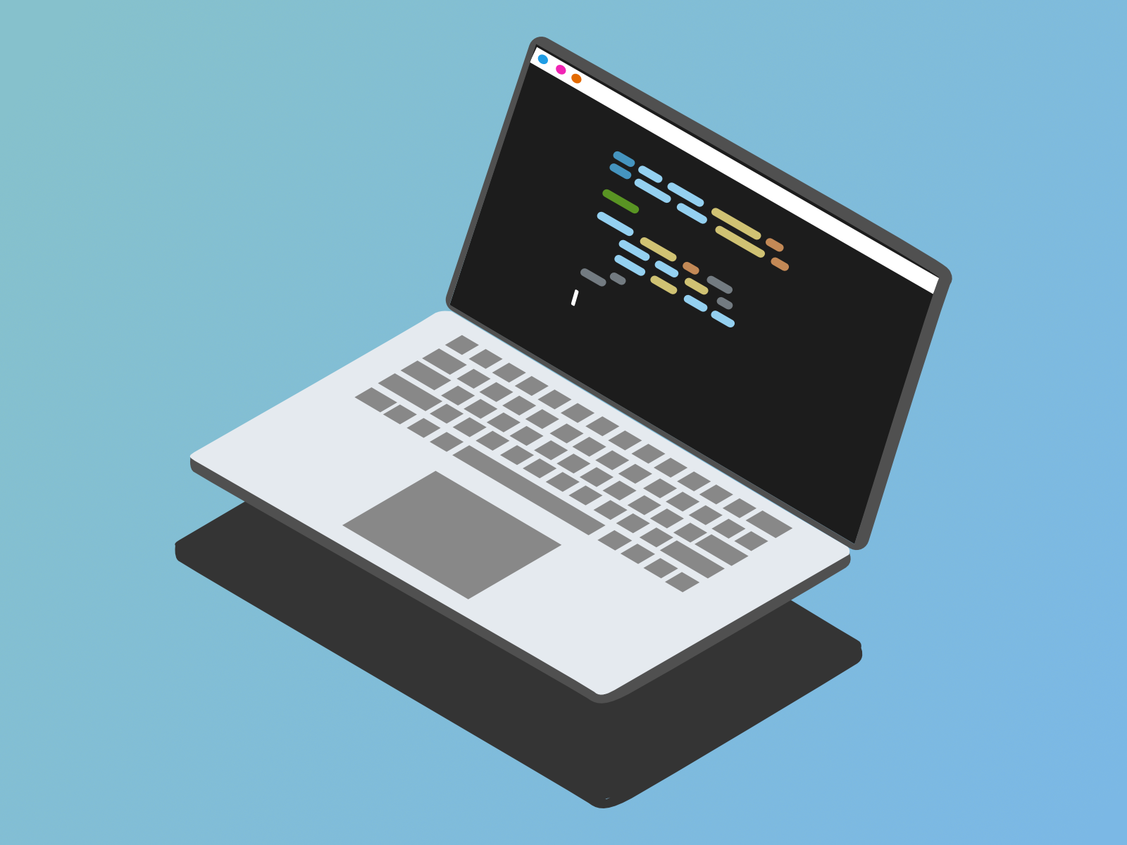 Dribbble - coding laptop.png by Hamza Khuswan