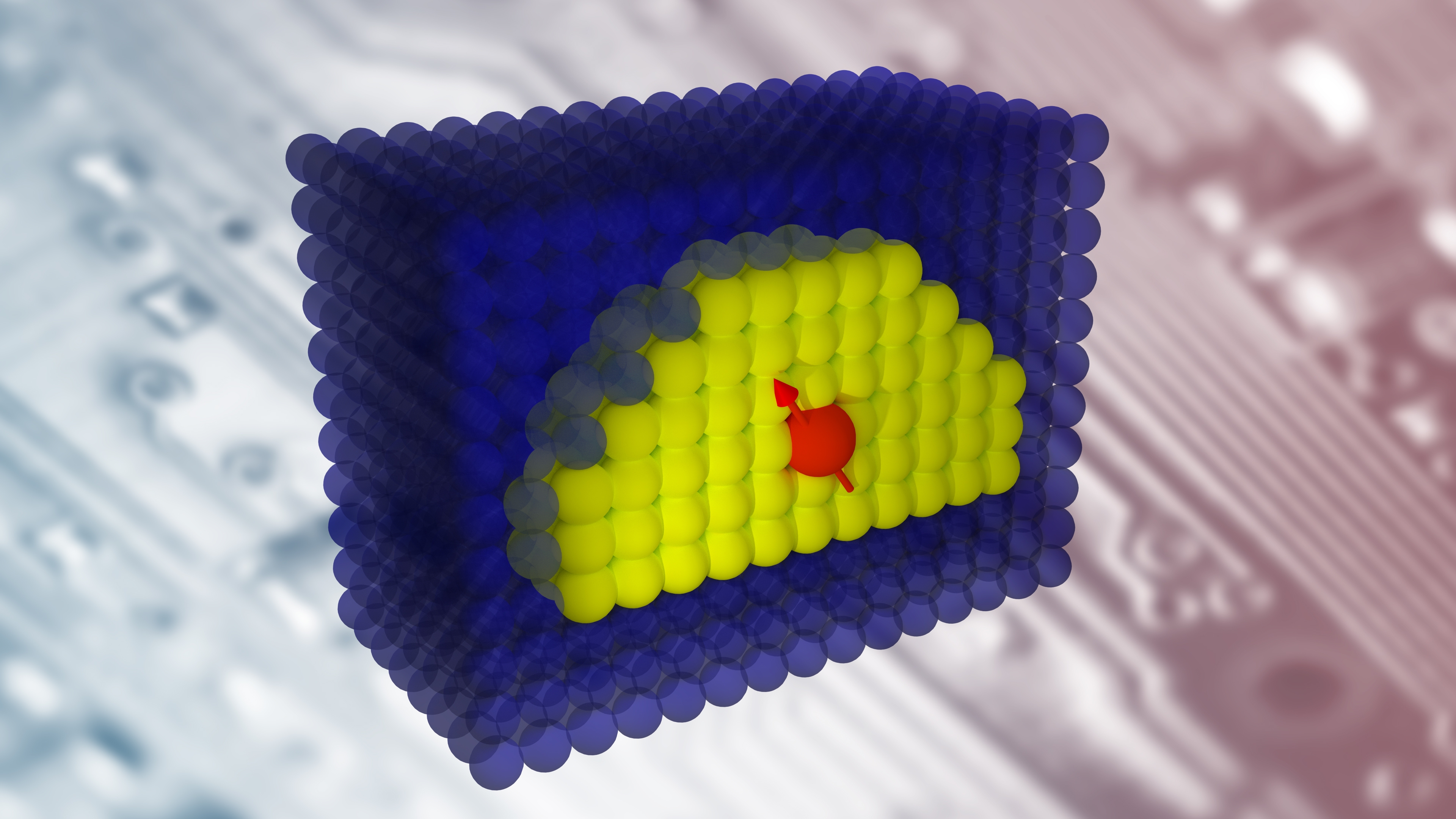 A photo depicting quantum computing research or a quantum computer in Australia, January 2014.