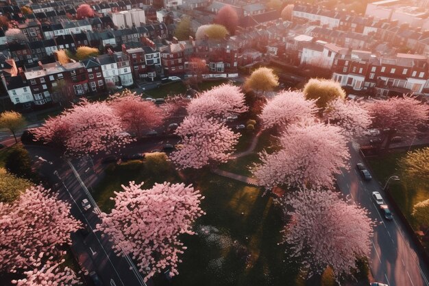 Premium AI Image | Aerial Drone Photography Beautiful Landscapes and
