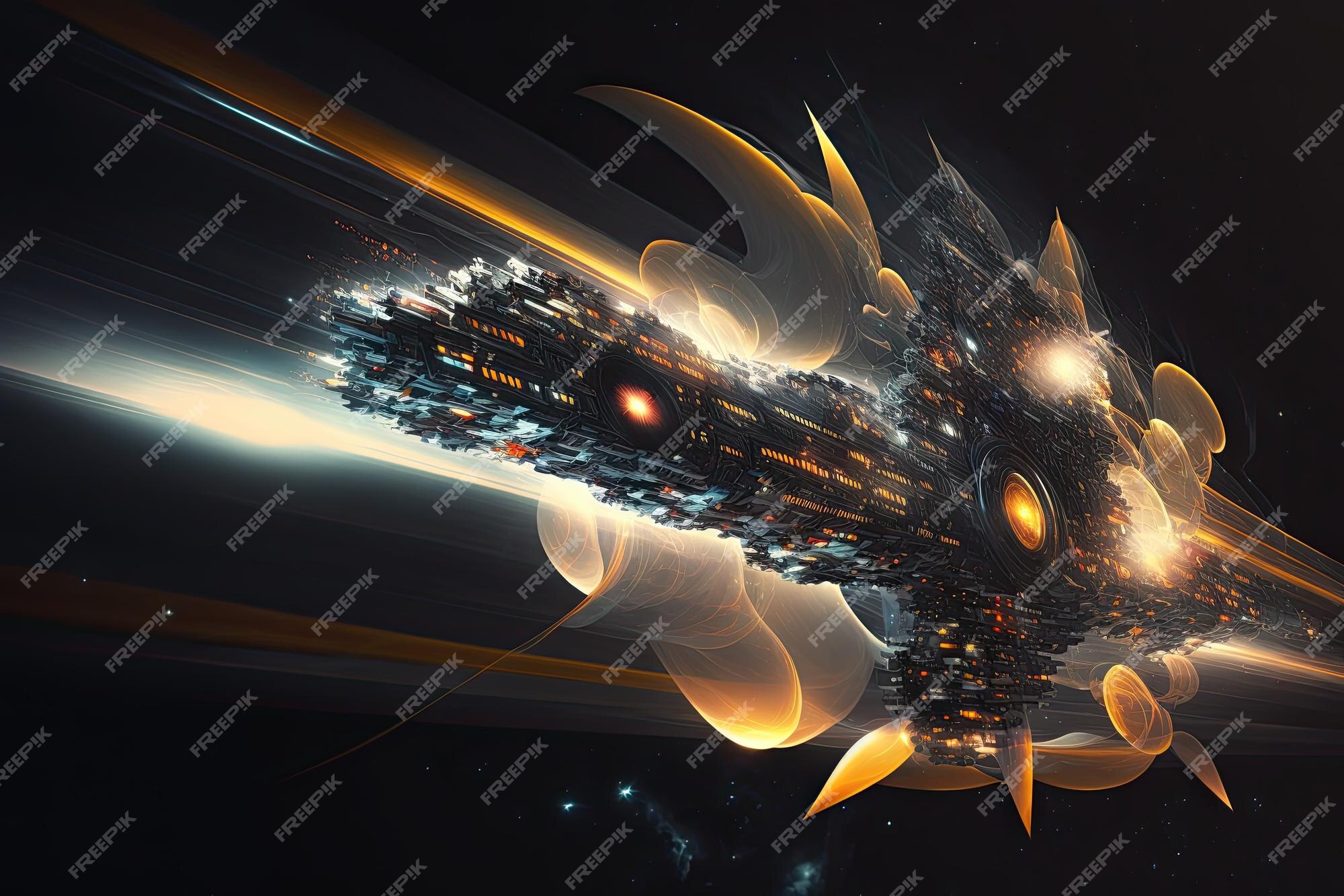 Premium AI Image | Time Travel Inside the Quantum Realm Traveling into