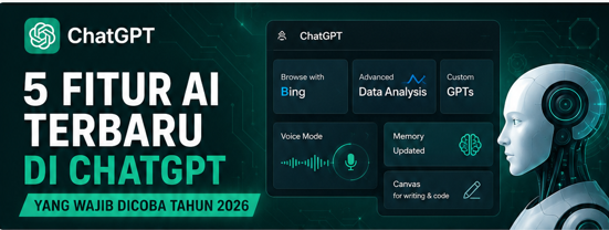5 Fitur AI Terbaru di ChatGPT yang Wajib Dicoba Tahun 2026