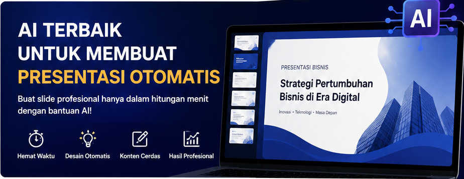 AI Terbaik untuk Membuat Presentasi Otomatis 2026: Cepat, Cerdas, dan Profesional